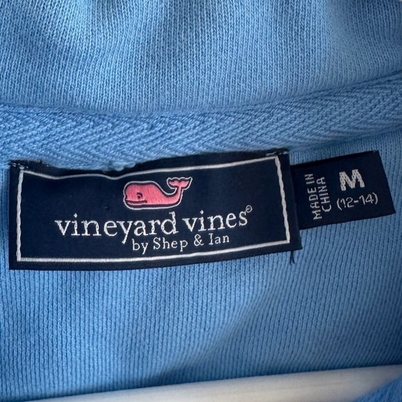 Vineyard Vines Light Blue Shep Shirt, Size M (12-14) - Picture 4 of 7